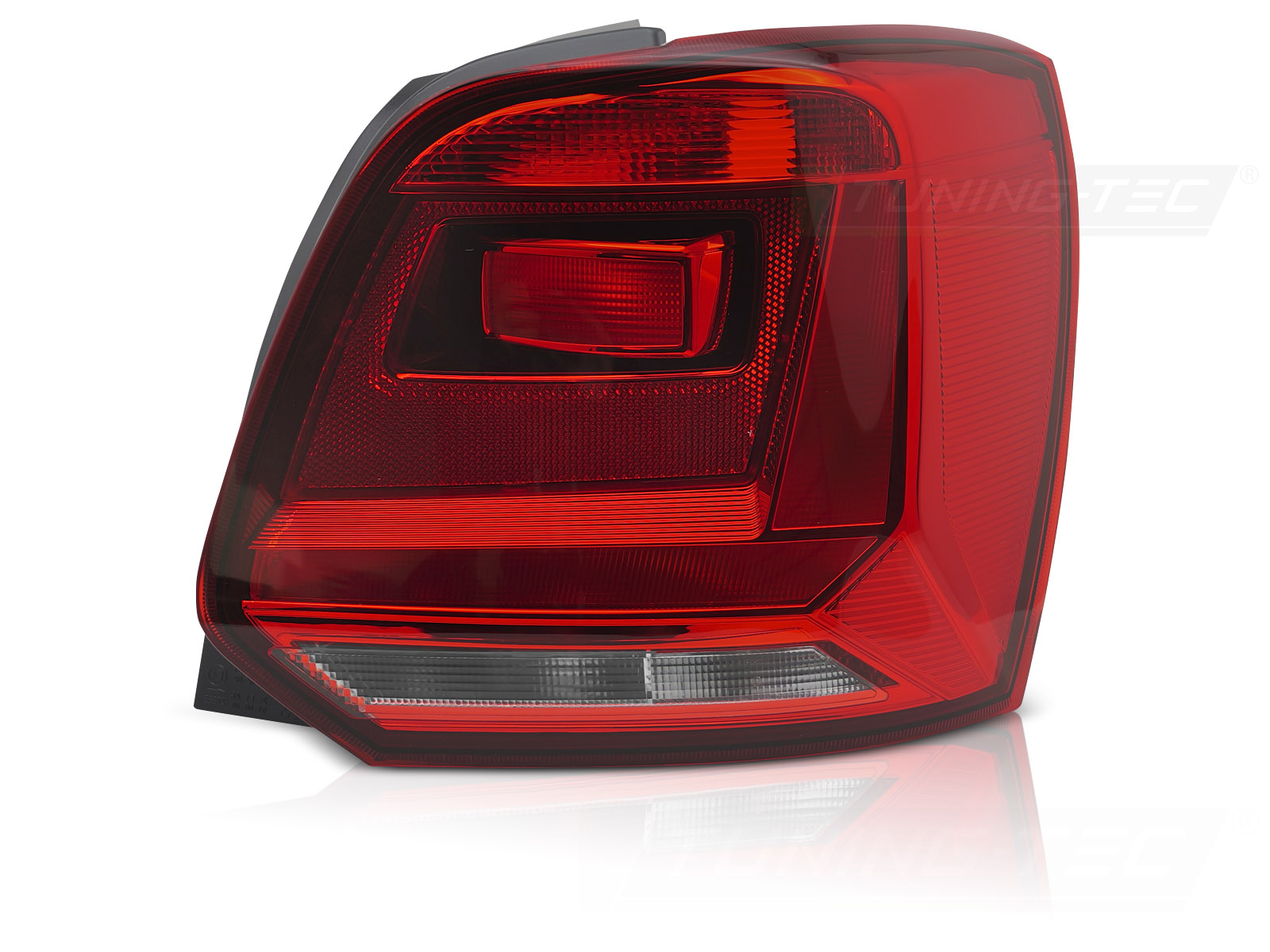 Zadné svetlo VW Polo 6R HB 14-17 Red White pravé TYC