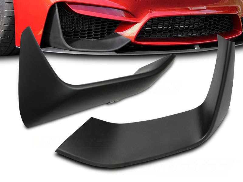 Predný splitter BMW F80 / F82 / F83 Performance Style Matt Black