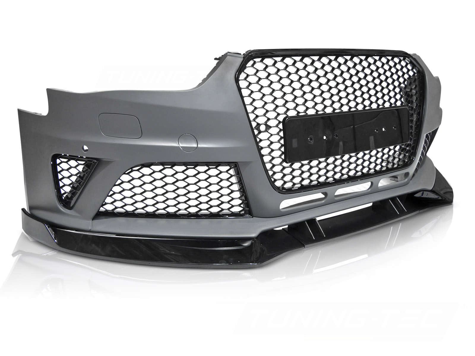 Predný nárazník Audi A4 B8 12-15 Sport Black PDC