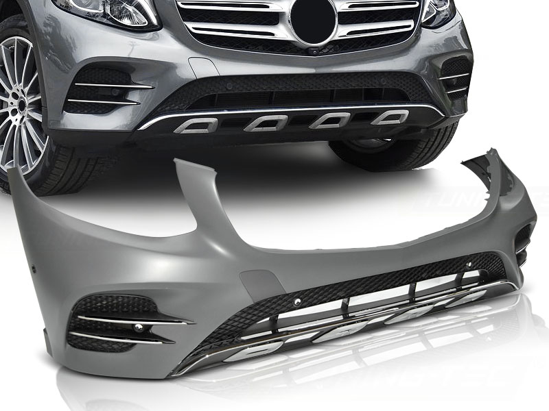Predný nárazník Mercedes GLC W253 15-18 Sport PDC Chrome
