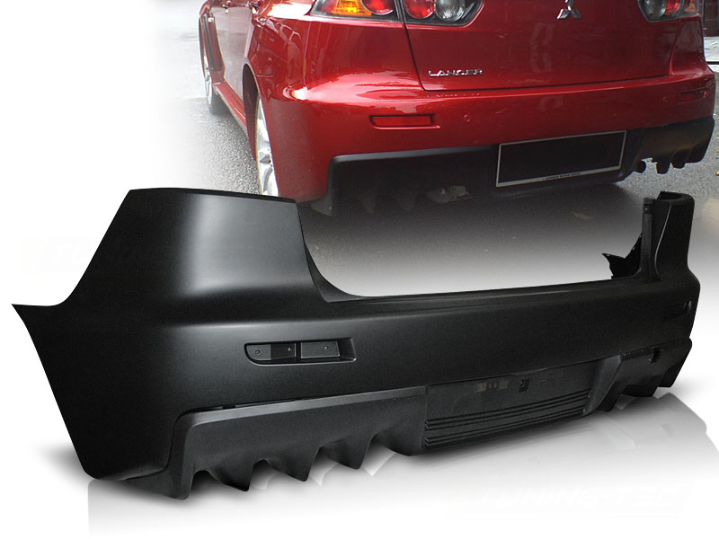 Zadný nárazník Mitsubishi Lancer 09-15 EVO Style