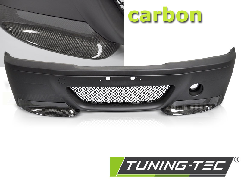 Predný nárazník BMW M3 E46 99-07 CSL Look Carbon
