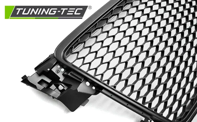 Front Grille Audi A4 B8 08-11 RS Style Black – náhľad 3