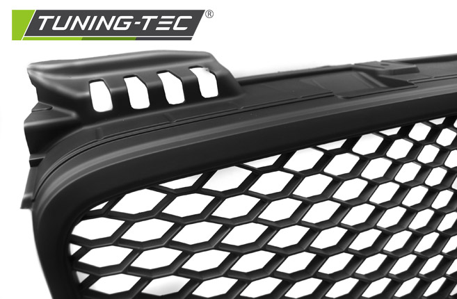 Front Grille Audi A4 (B7) 04-08 RS Style Black – náhľad 2