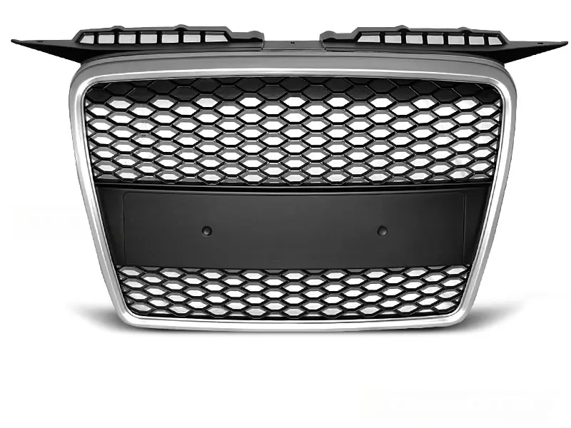 Front Grille Audi A3 05-08 RS Style Silver