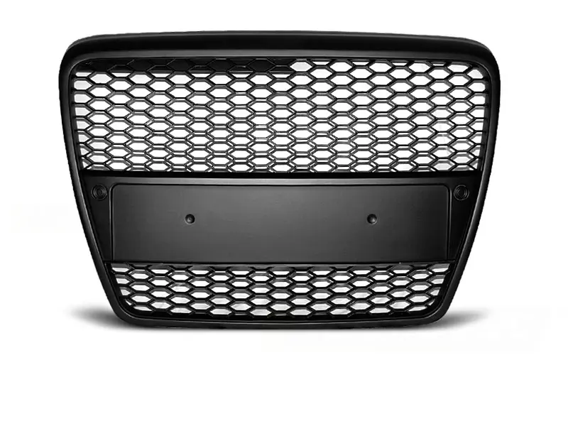 Front Grille Audi A6 C6 04-08 RS Style Black