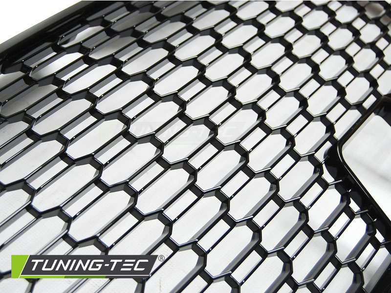 Front Grille Audi A3 8V 17- RS3 Style Glossy Black – náhľad 4
