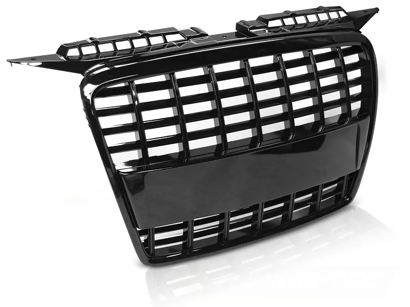 Front Grille S8 Look Audi A3 05-08 Glossy Black