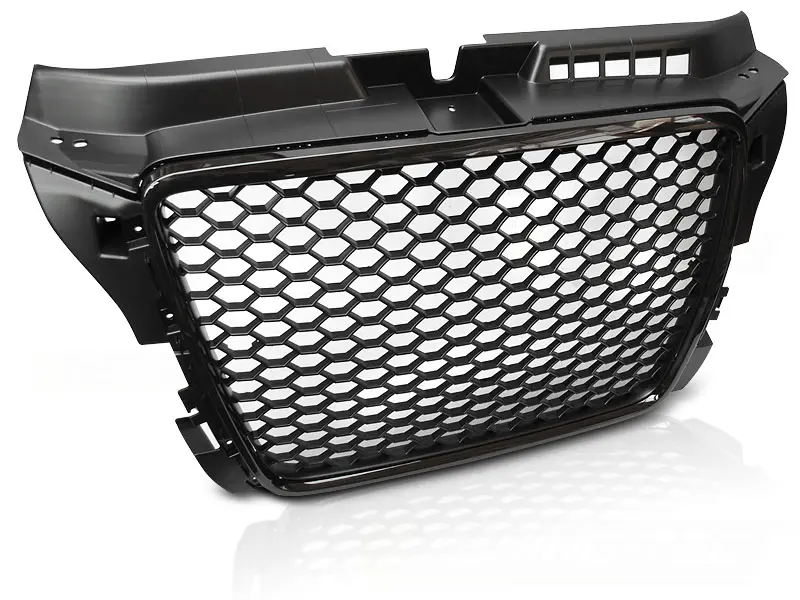 Front Grille RS-Look Audi A3 8P 08-12 Glossy Black