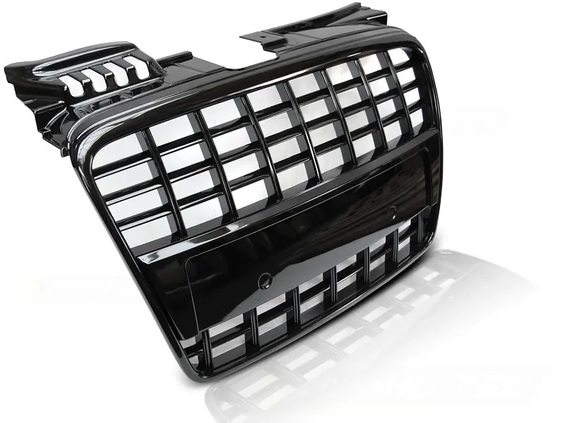 Front grille Audi A4 (B7) 04-08 S8 Look Glossy Black