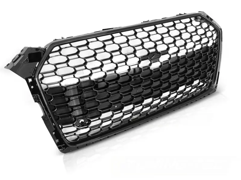 Front Grille RS5 Style Audi A5 16-19 Glossy Black