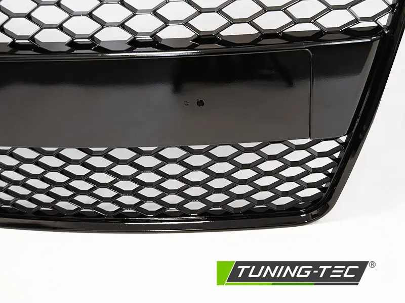 Front Grille Audi TT 06-14 Sport Glossy Black – náhľad 4