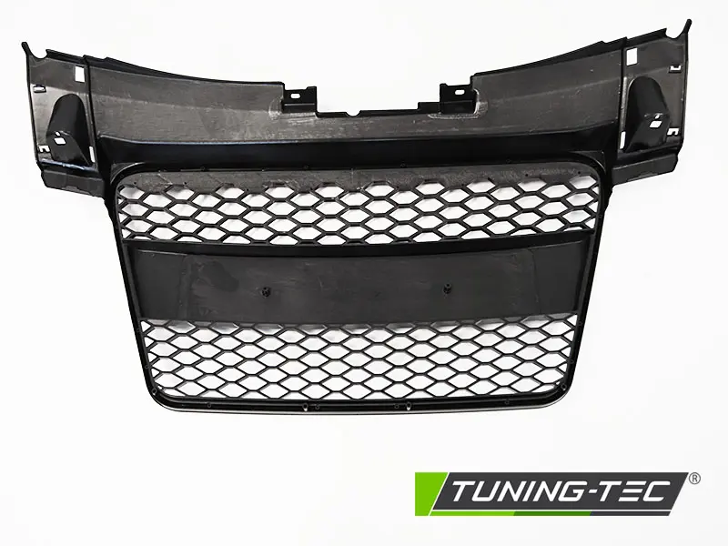 Front Grille Audi TT 06-14 Sport Glossy Black – náhľad 6
