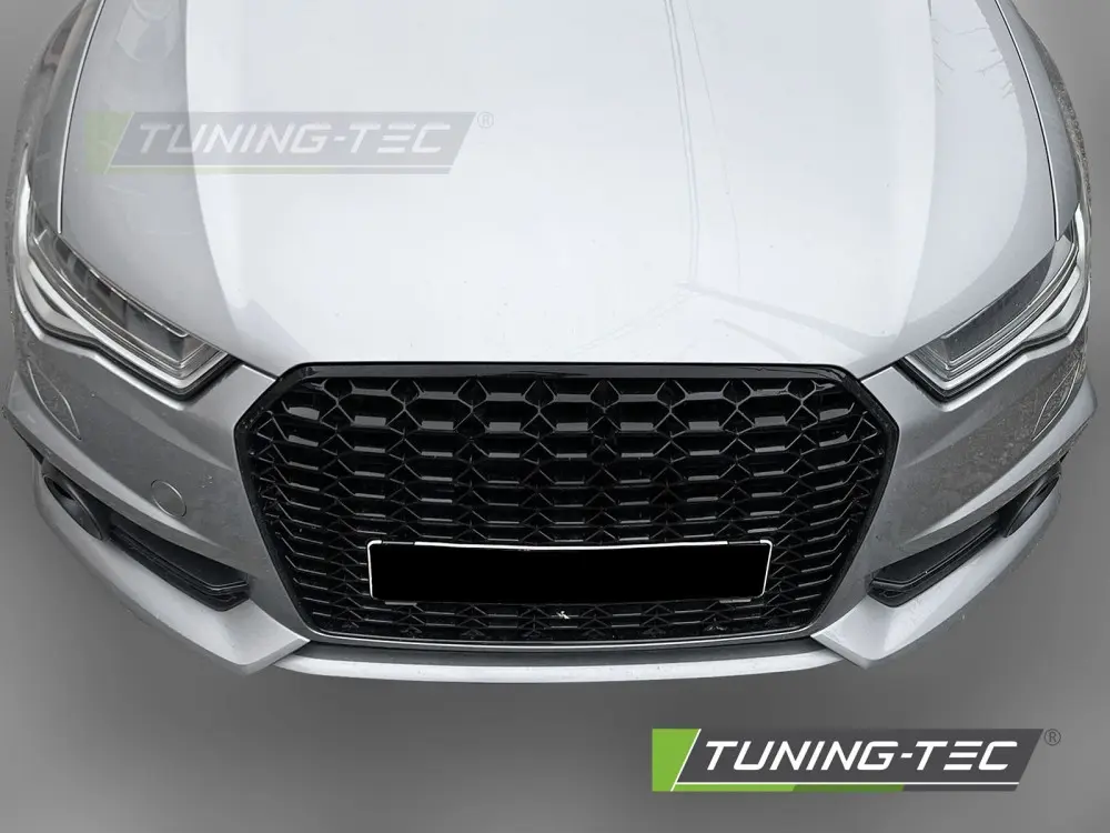 Front Grille Audi A6 C7 11-14 Sport Black – náhľad 3