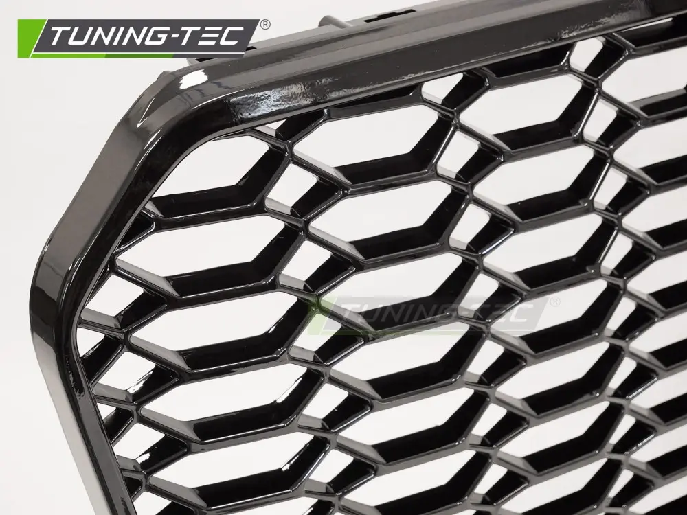 Front Grille Audi A6 C7 11-14 Sport Glossy Black – náhľad 6