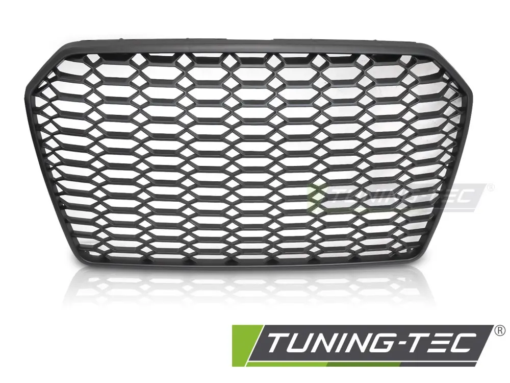 Front Grille Audi A6 C7 14-18 Sport Black – náhľad 4