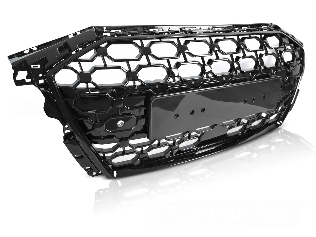Front Grille Audi A3 8Y 19-24 PDC Glossy Black