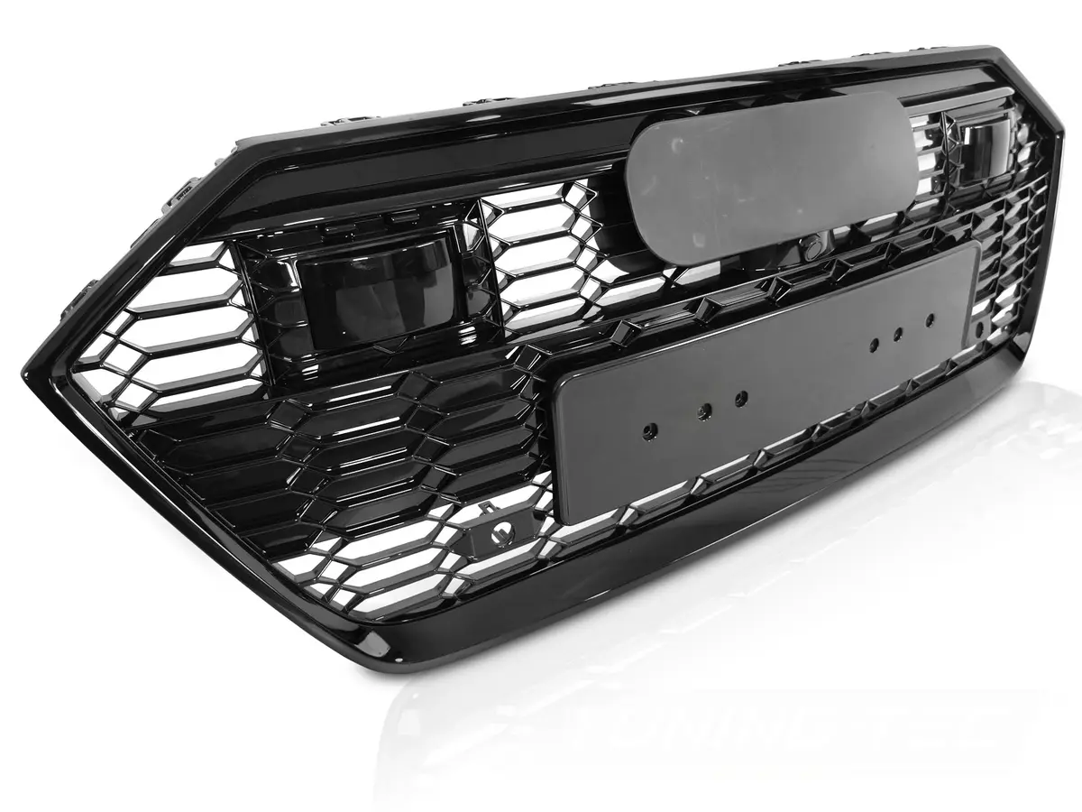 Front Grille Audi A7 C8 18-23 PDC Glossy Black