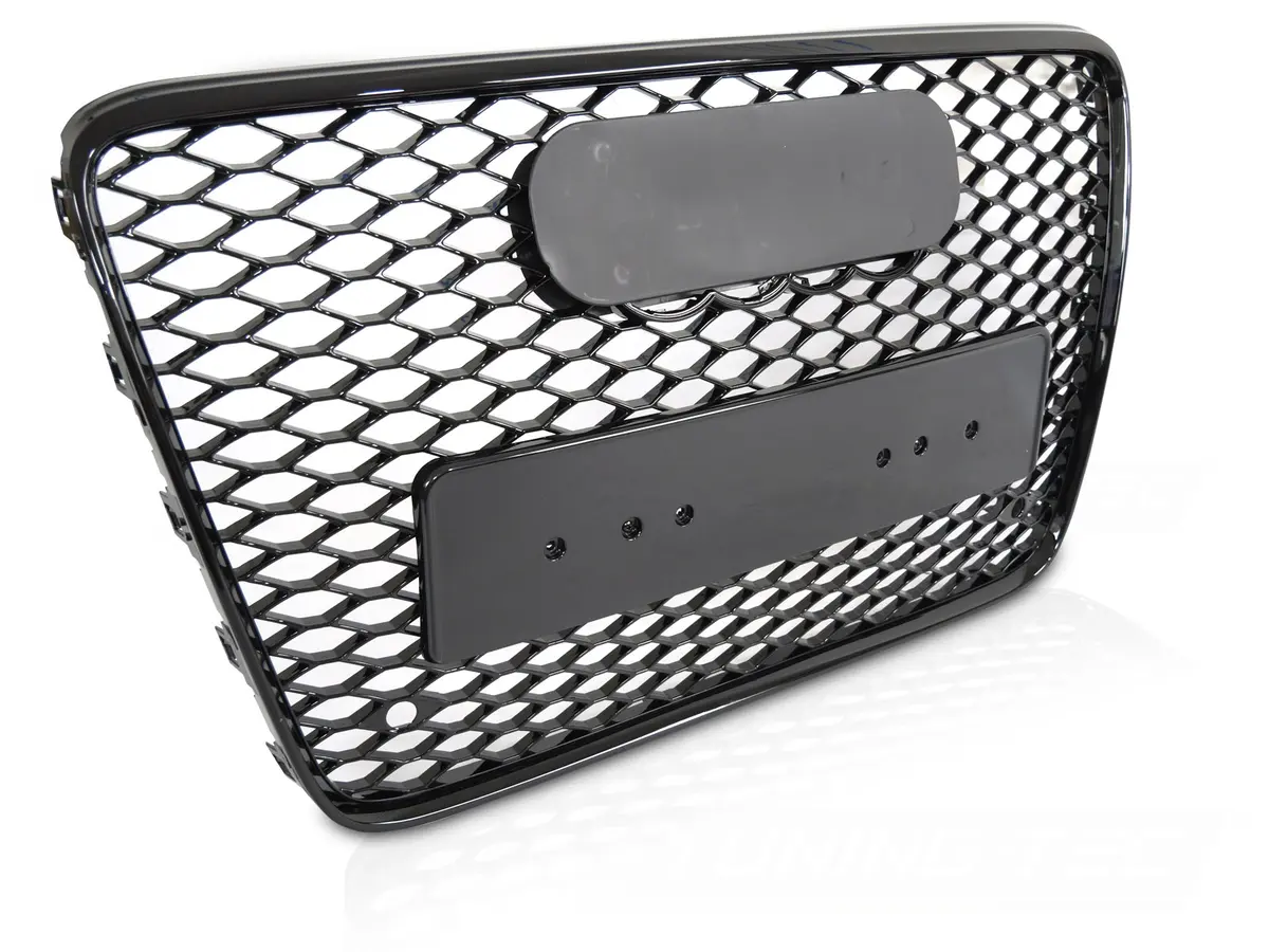 Front Grille Audi Q7 4L 05-15 PDC Glossy Black