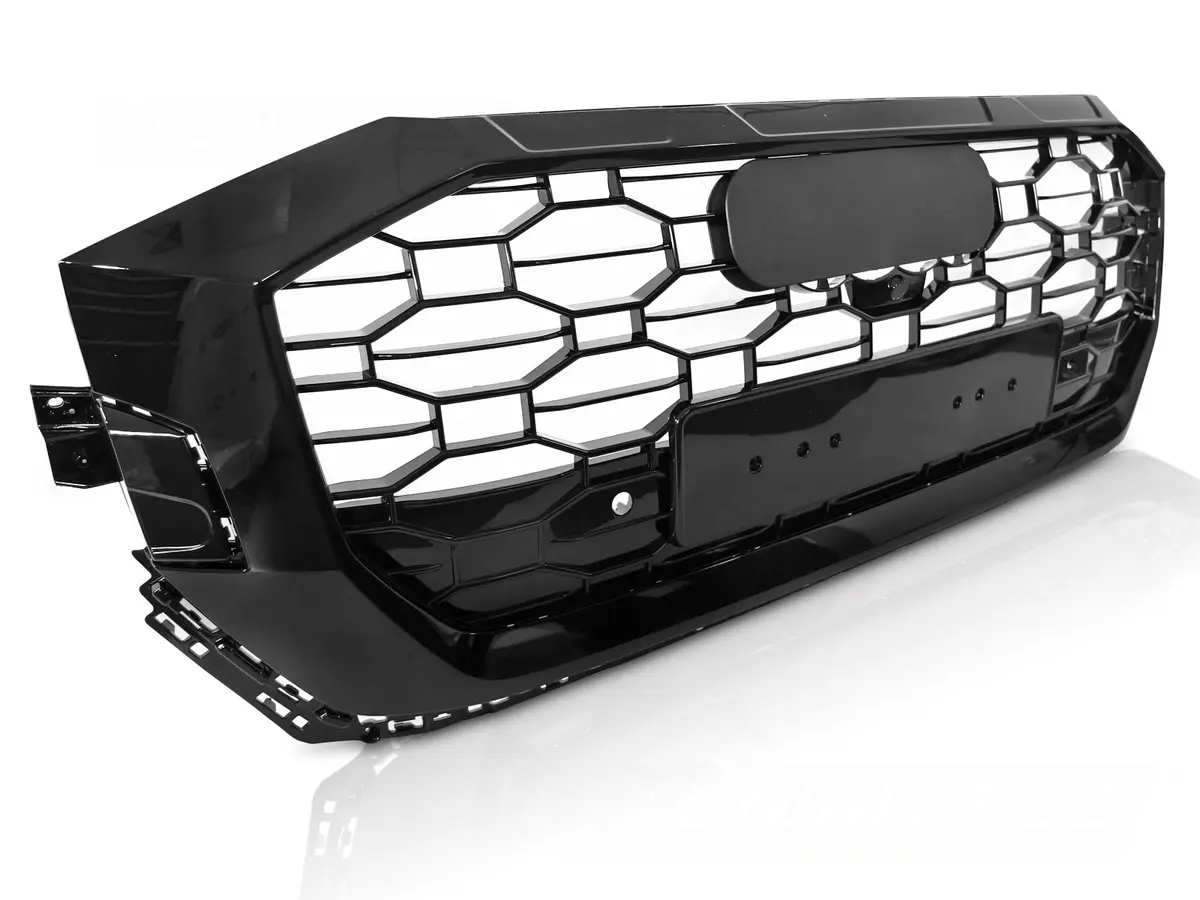 Front Grille Audi Q8 18-23 Glossy Black