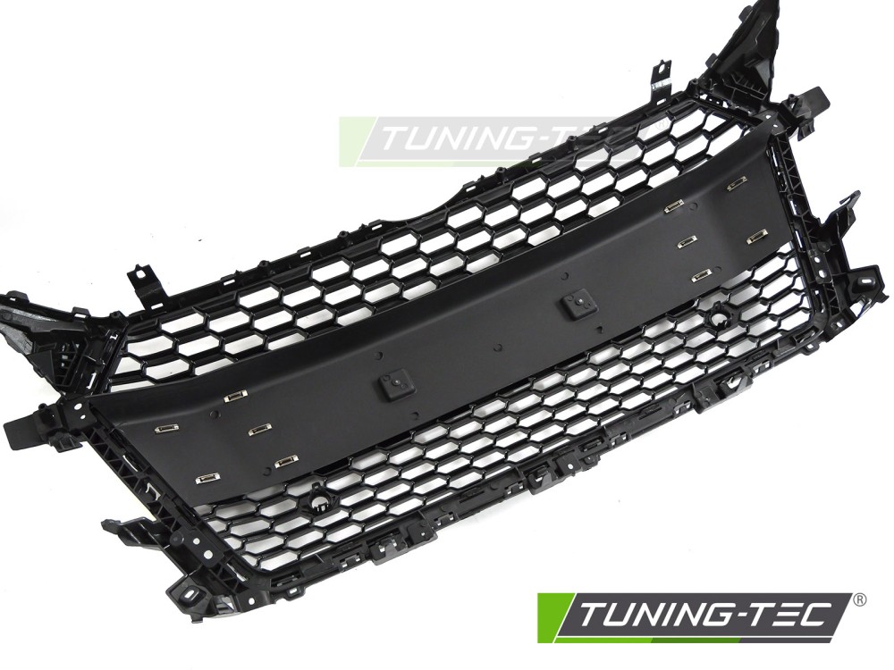Front grille Audi TT 8S 14-18 PDC Glossy Black – náhľad 5