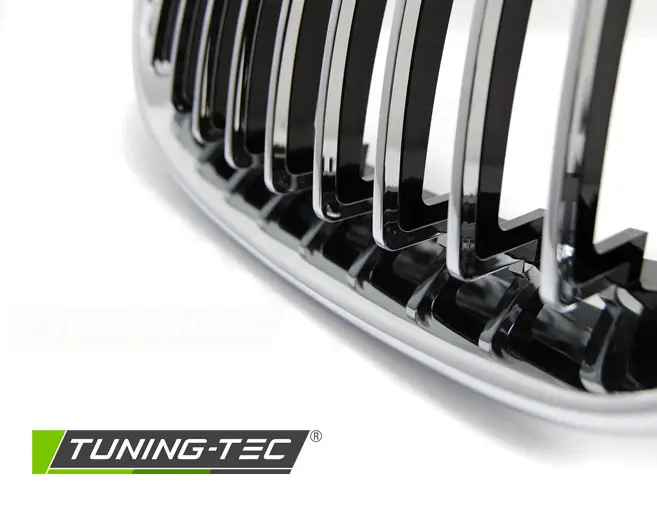 Front Grille BMW E60/E61 03-10 Chrome – náhľad 2