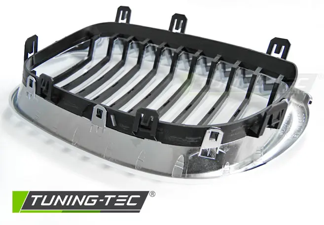 Front Grille BMW E60/E61 03-10 Chrome – náhľad 4