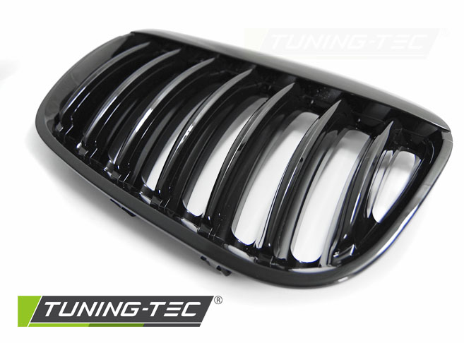 Front Grille BMW X5 E53 04-06 Glossy Black – náhľad 3