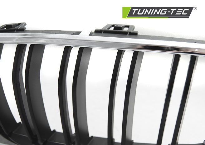 Front Grille BMW F32 F33 F36 M4 Look Black Chrome – náhľad 3