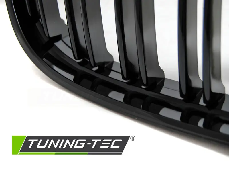 Front Grille BMW E90/E91 LCI Double Bar M-LOOK Black – náhľad 4