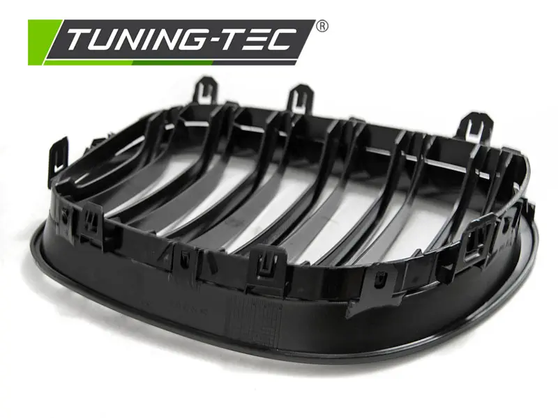 Front Grille BMW E60/E61 03-10 Double Bar M-LOOK Black – náhľad 4