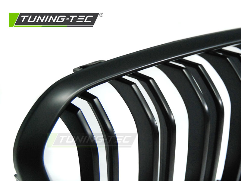 Front Grille BMW F20/F21 LCI 15-18 Double Bar Matte Black – náhľad 4