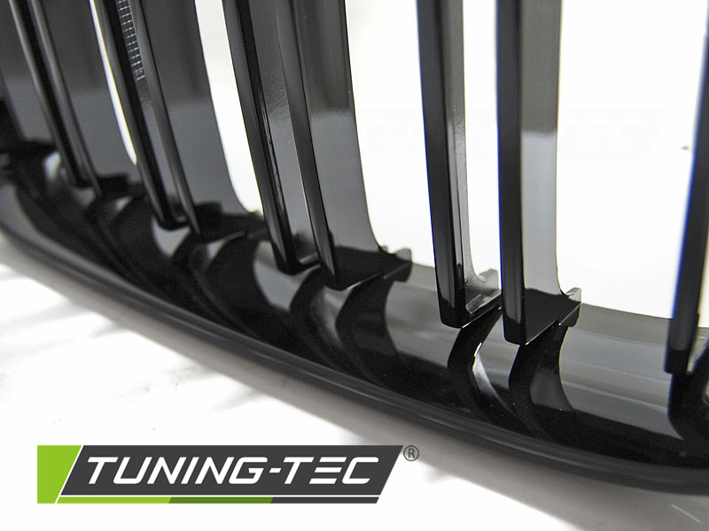 Front Grille BMW F20/F21 LCI 15-18 Double Bar Glossy Black – náhľad 3