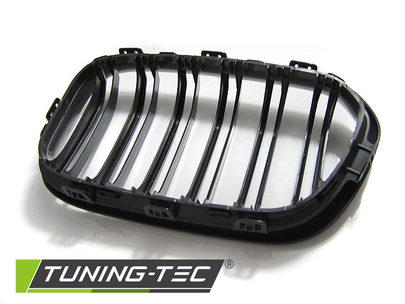 Front Grille BMW F20/F21 LCI 15-18 Double Bar Glossy Black – náhľad 4