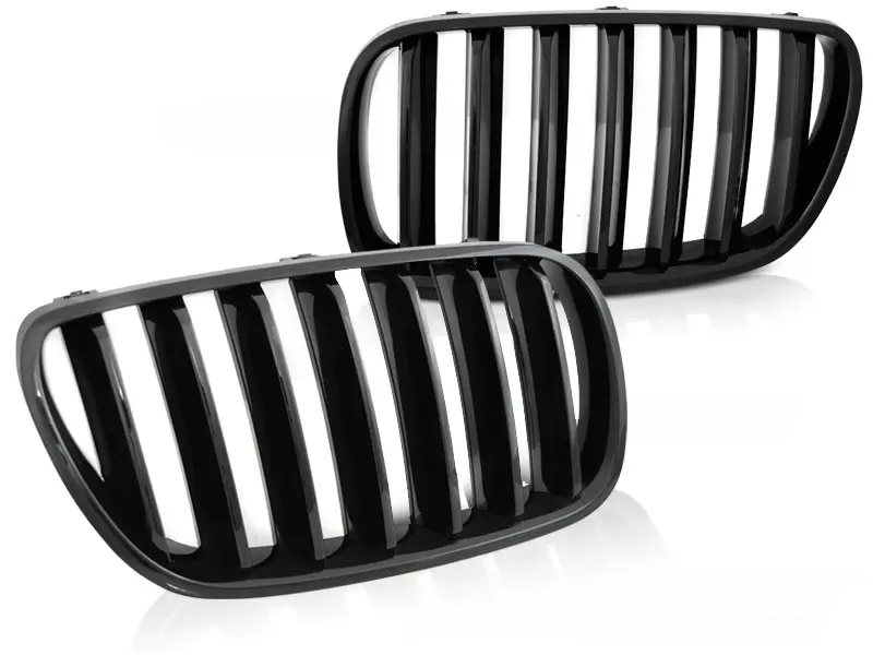 Front Grille BMW E83 X3 LCI 06-10 Glossy Black