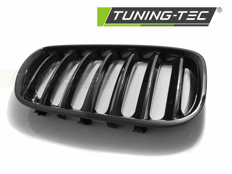 Front Grille BMW X5 E53 LCI 04-06 Glossy Black – náhľad 2
