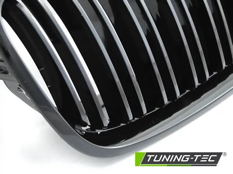 Front Grille BMW X5 E70 X6 E71 Double Glossy Black – náhľad 4