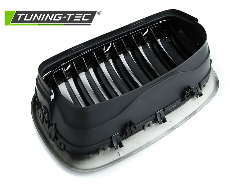 Front Grille BMW X5 E70 X6 E71 Double Glossy Black – náhľad 6