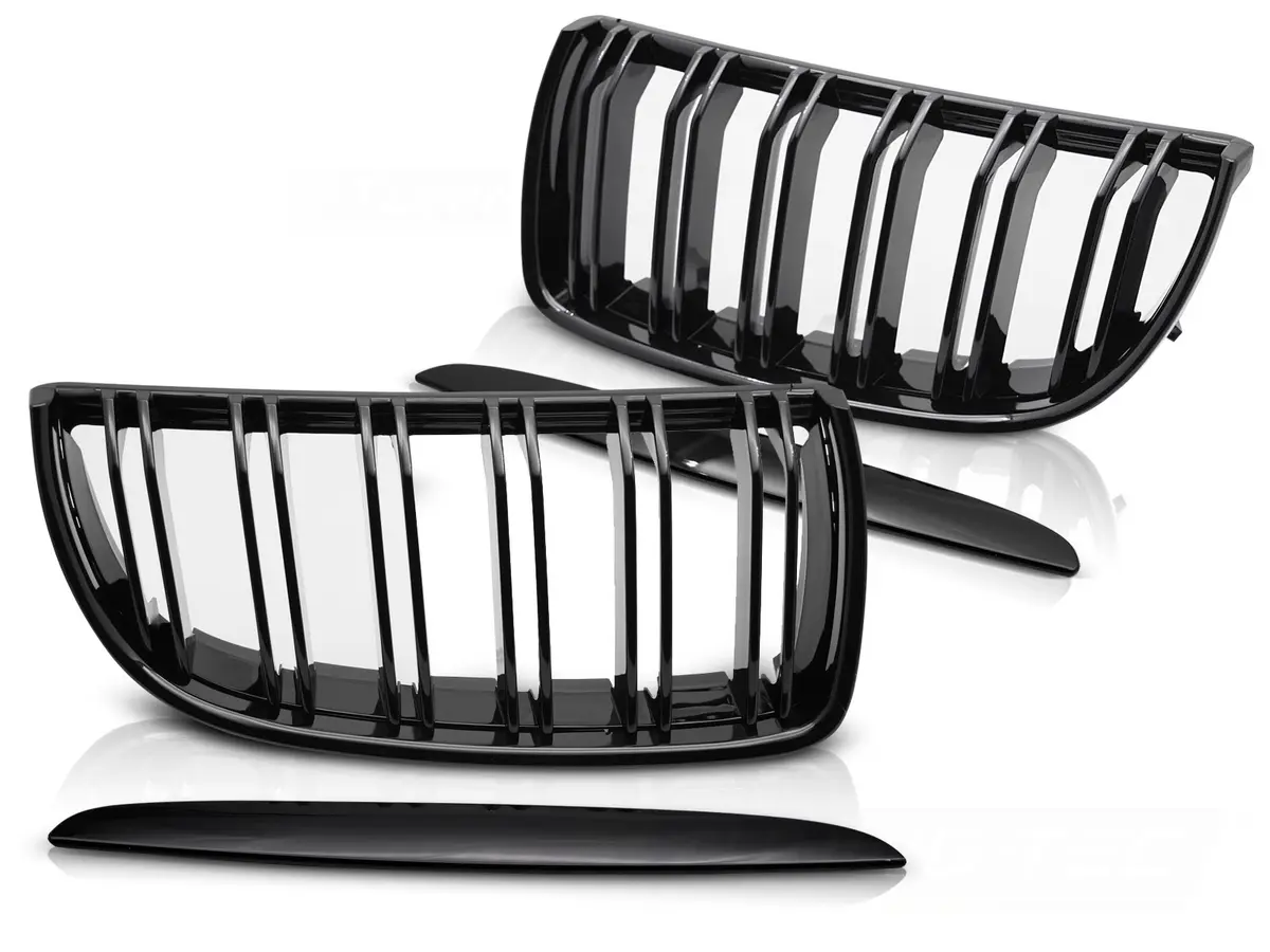 Front Grille BMW E90 E91 05-08 Glossy Black