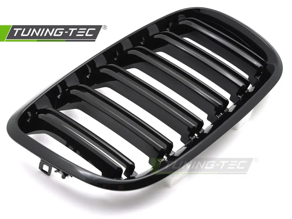 Front Grille BMW X5 E70 X6 E71 Double Bar Glossy – náhľad 4