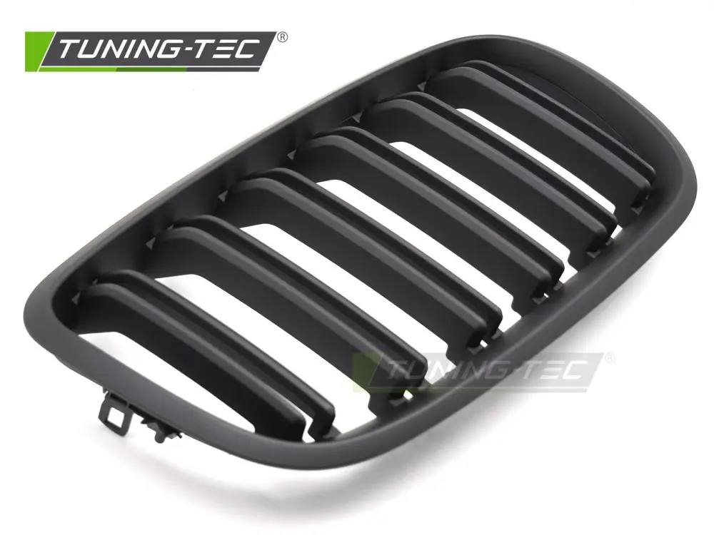 Front Grille BMW X5 E70 X6 E71 Double Bar Matt – náhľad 4