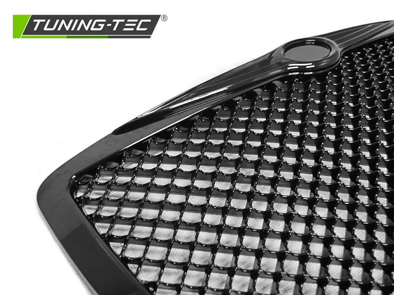 Front Grille Chrysler 300C 04-11 Glossy Black – náhľad 3