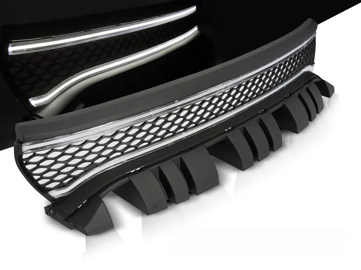 Front Grille Dodge Charger 14-23 LED Black