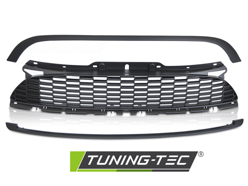 Front Grille Mini R56 R57 R55 JCW Style Matte Black – náhľad 2