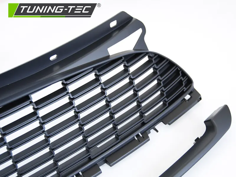 Front Grille Mini R56 R57 R55 JCW Style Matte Black – náhľad 4