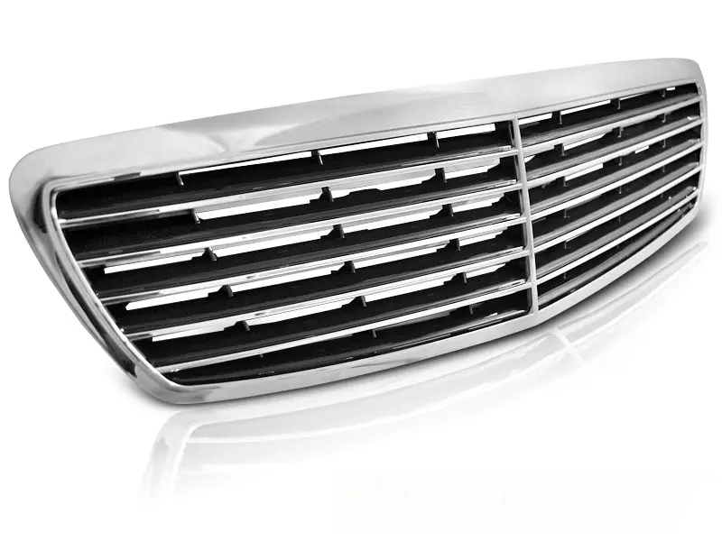 Front Grille Mercedes W211 E-Class 02-06 Chrome