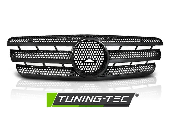 Front Grille Mercedes W163 98-05 Black – náhľad 2