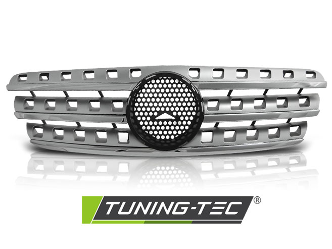 Front Grille Mercedes W163 98-05 Silver – náhľad 2