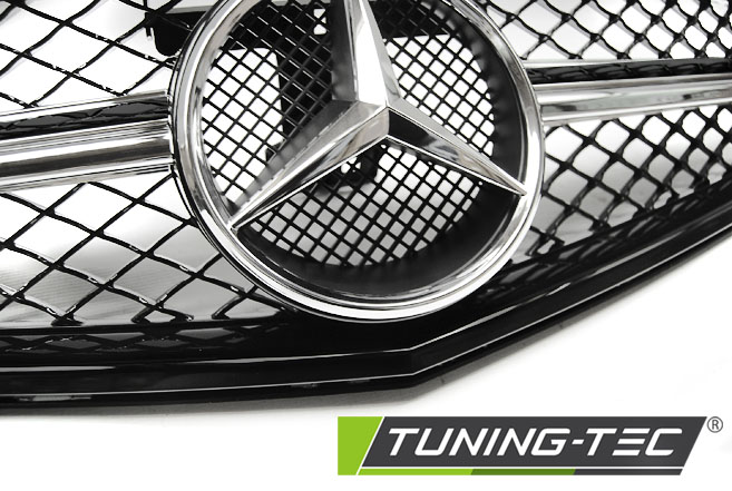 Front Grille Mercedes W204 07-14 C63 Style – náhľad 3