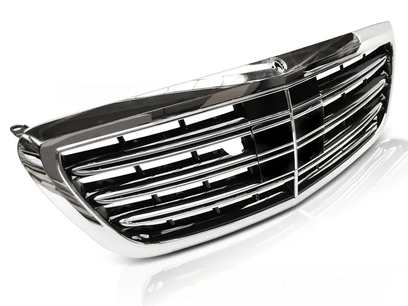 Front Grille Mercedes S W222 13-20 S65 Style NV